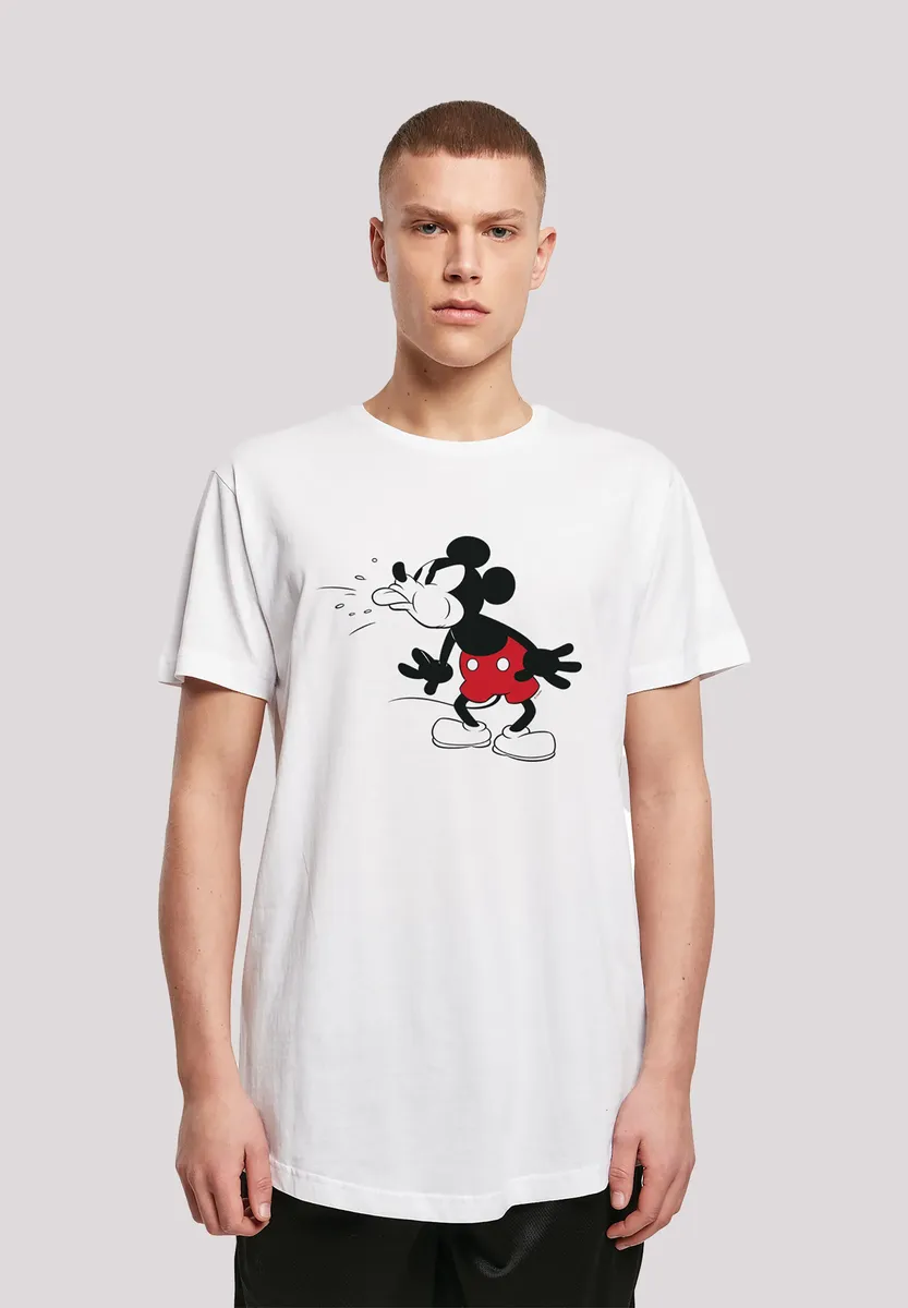 

F4NT4STIC Футболка "Disney Микки Маус", принт, белый