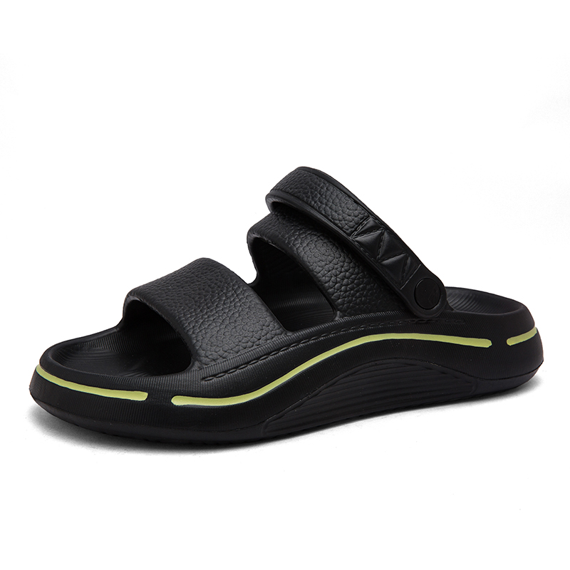 

CariteSport Пляжные сандалии мужские черно-зеленые, цвет Black Green