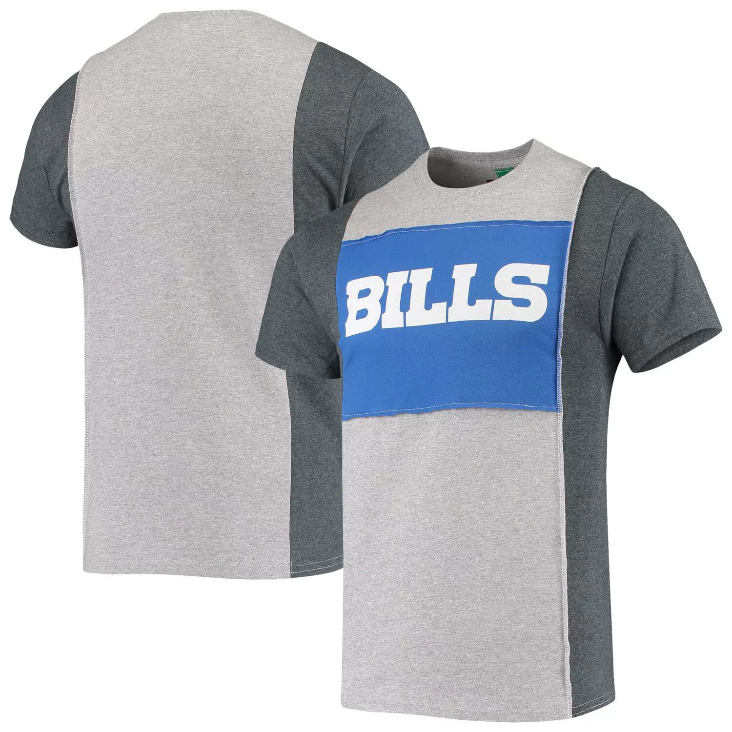 

Мужская футболка Refried Apparel серого цвета с разрезом Buffalo Bills, Серый, Мужская футболка Refried Apparel серого цвета с разрезом Buffalo Bills