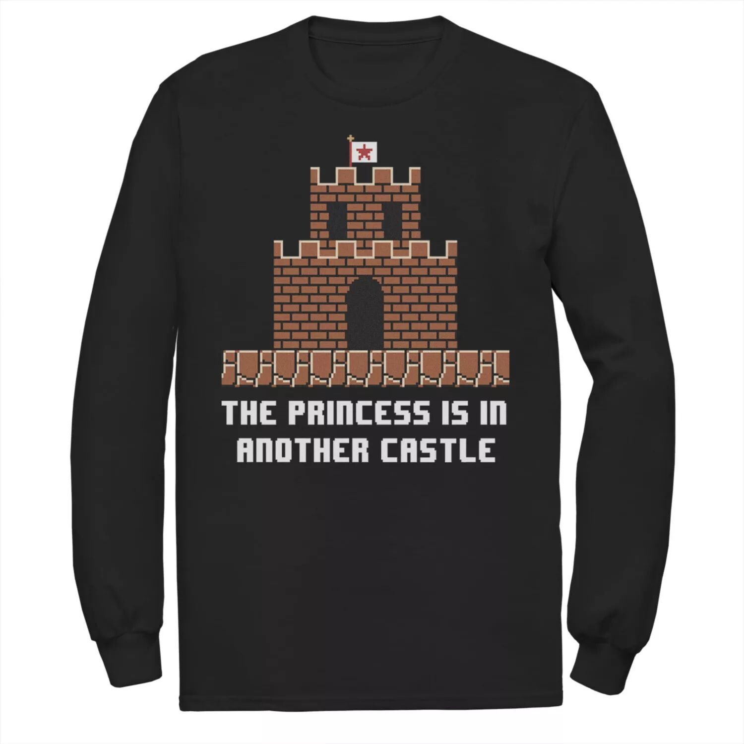 

Мужская футболка Super Mario The Princess Is In Another Castle Licensed Character