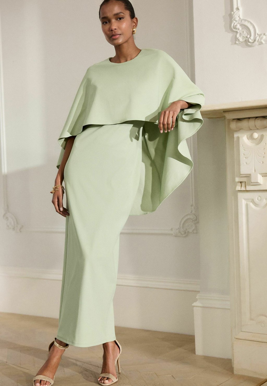 Платье из джерси Maxi dress Next, зеленый — фото 2