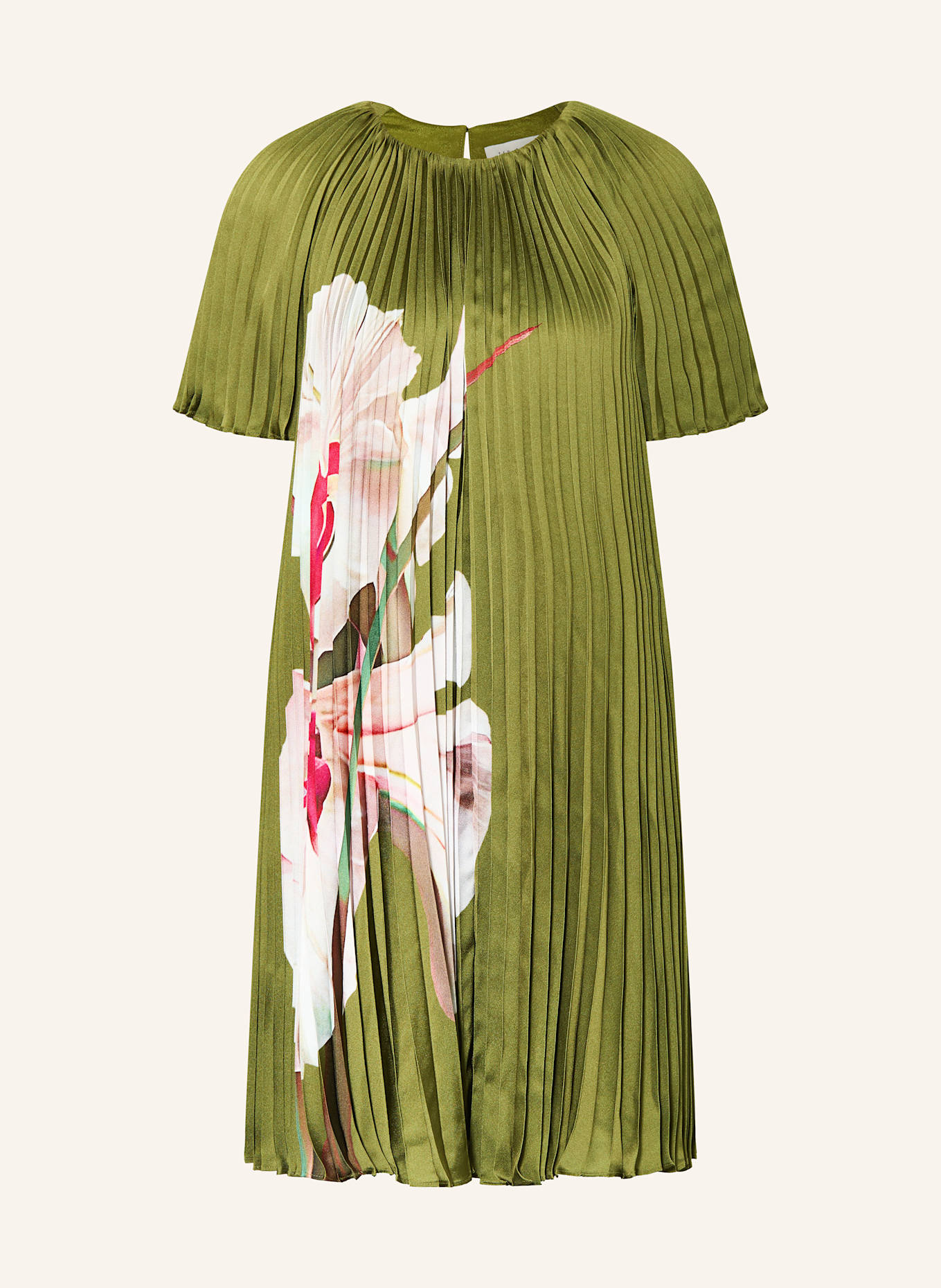 

Платье плиссированное винлаа из атласа Ted Baker, зеленый