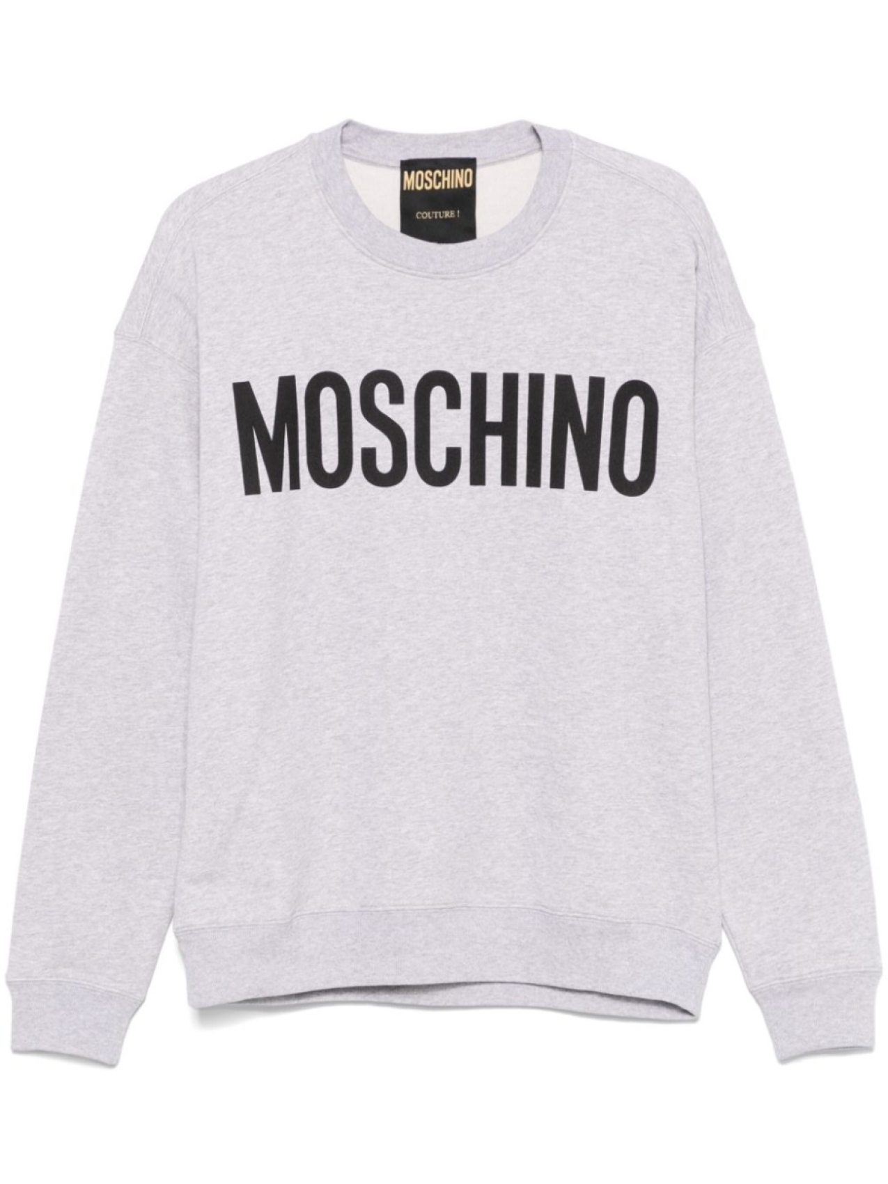 

Толстовка с логотипом Moschino, серый