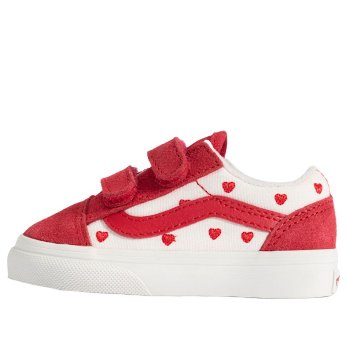 (TD)Vans Old Skool V 'Red White'