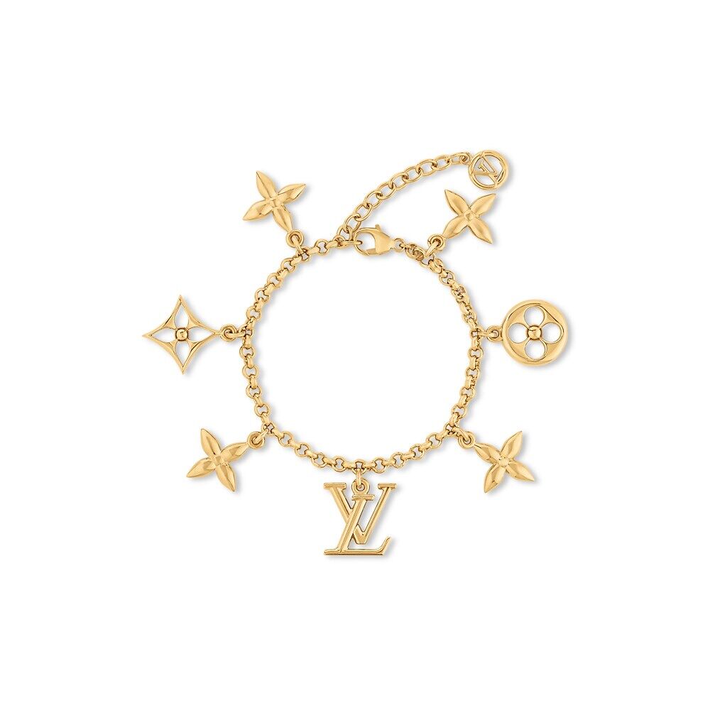 

Браслет с подвесками LV Iconic Charms Louis Vuitton, мультиколор