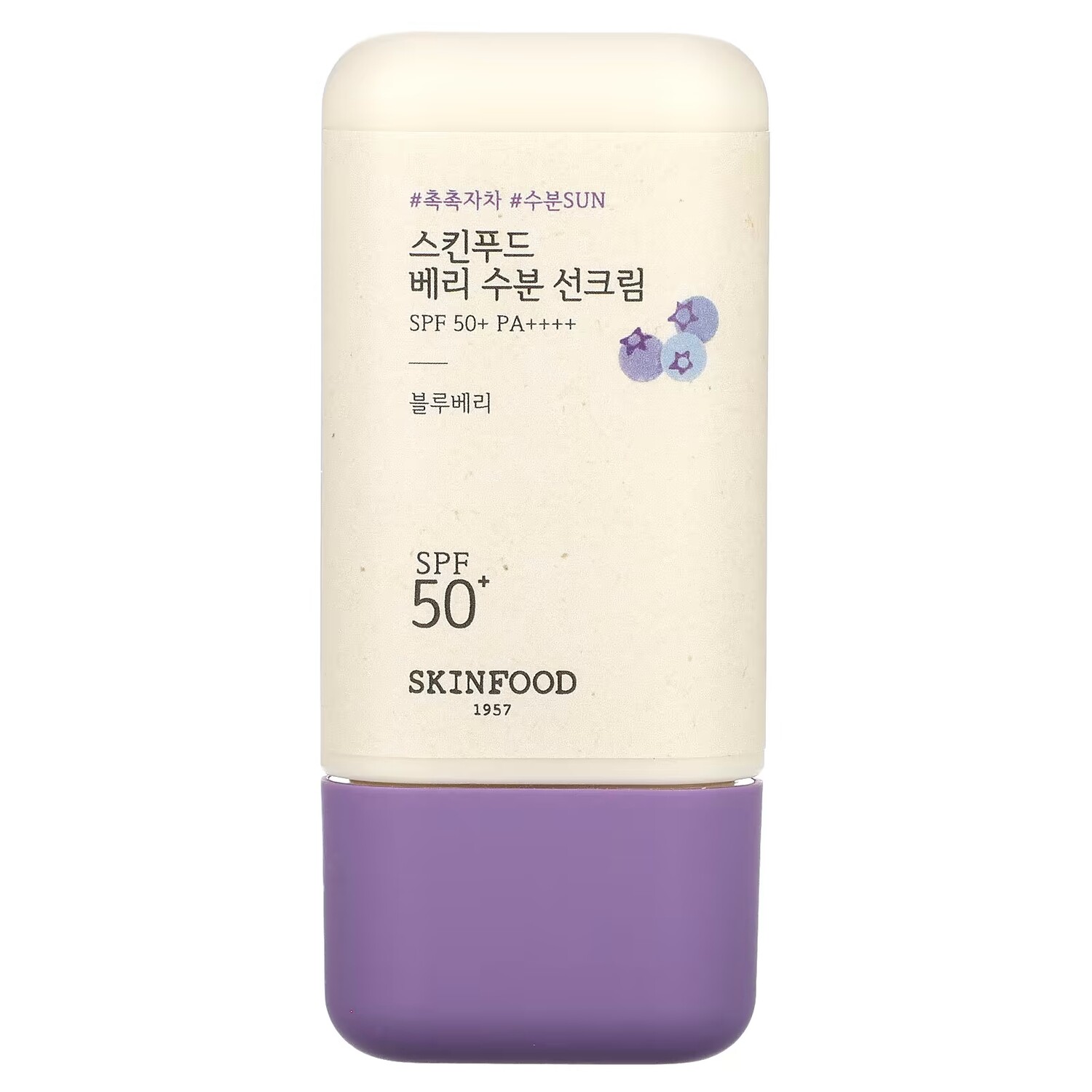 

Увлажняющий солнцезащитный крем SKINFOOD SPF50+ PA++++ с ягодами, 50 мл.