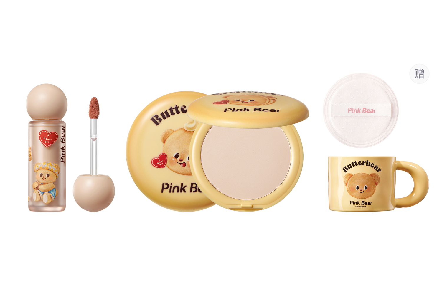 

Набор косметики для женщин Pink Bear