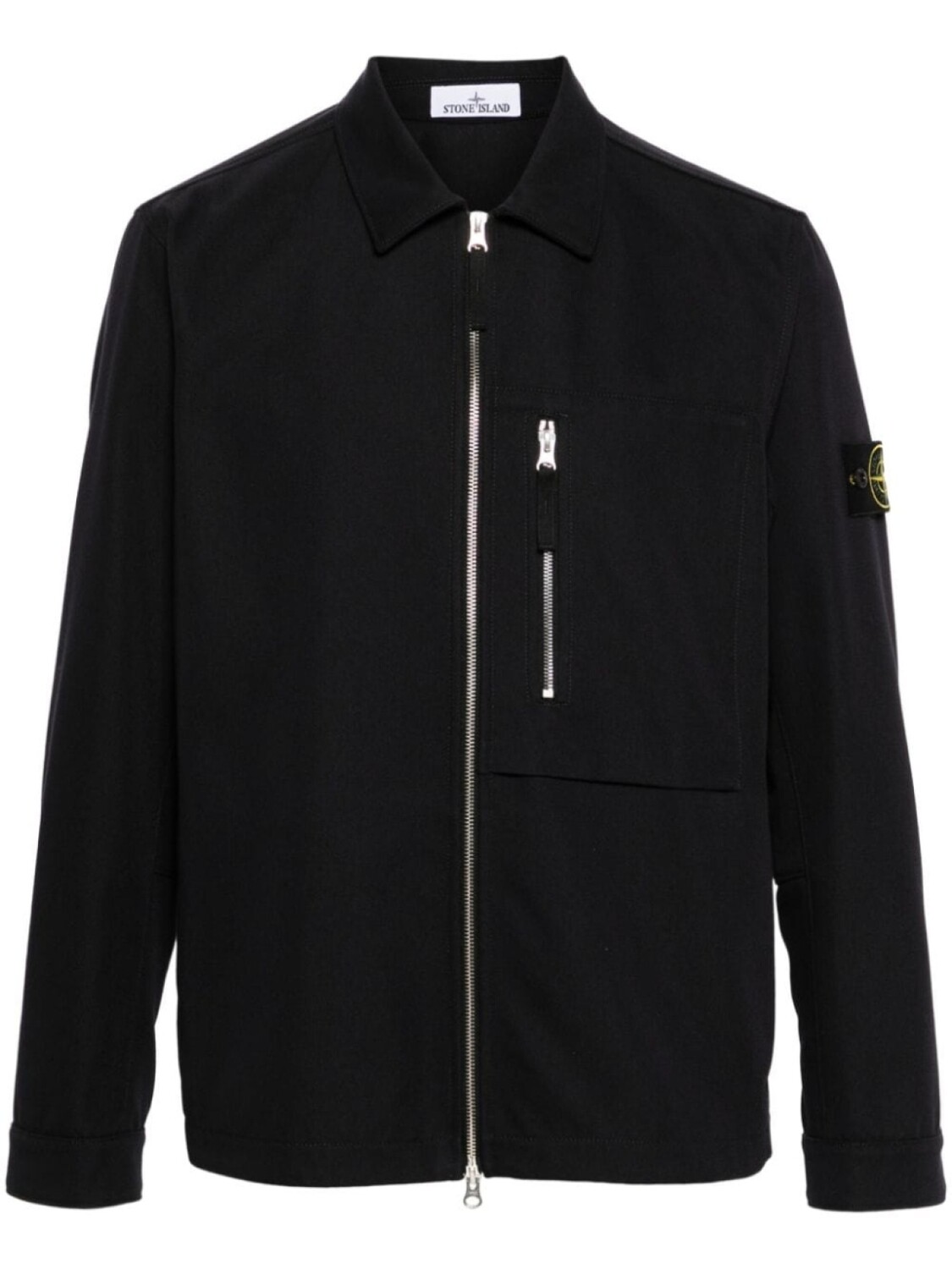

Stone Island куртка с нашивкой Compass, синий