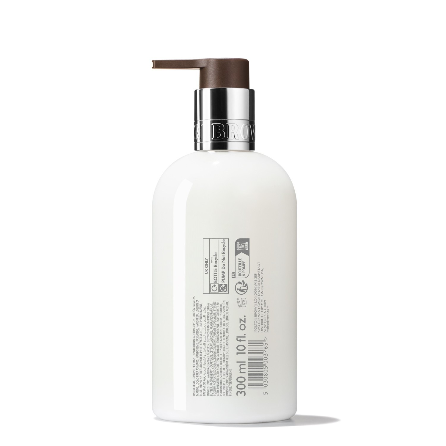 Крем для рук hand care coastal cypress & sea fennel hand lotion Molton Brown, объем 300 мл — фото 3