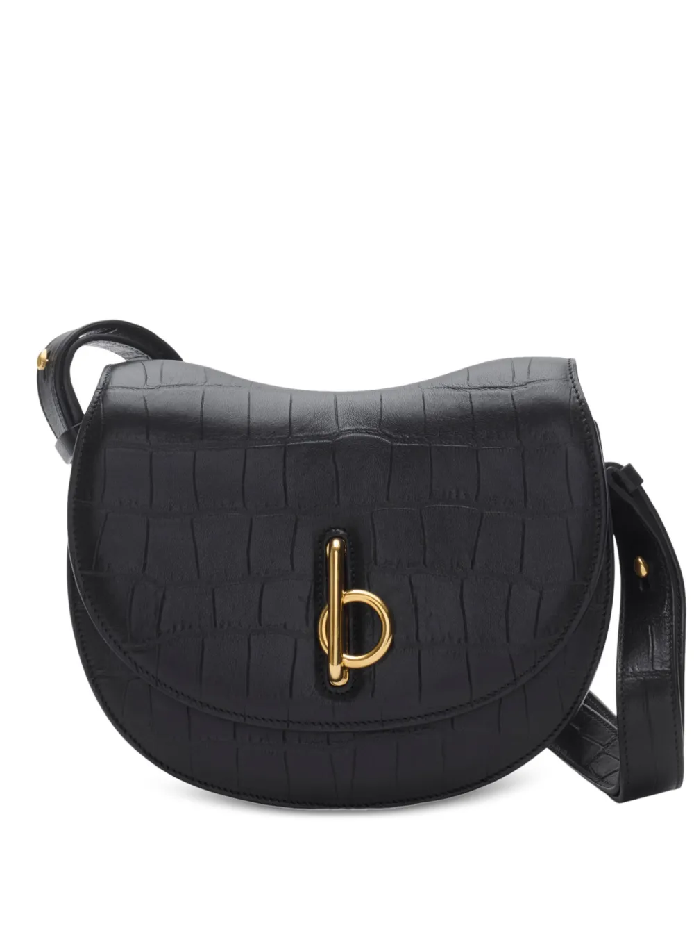 

Маленькая сумка через плечо Rocking Horse BURBERRY, черный