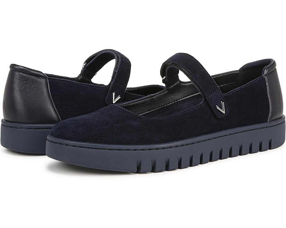 

Туфли на плоской подошве VIONIC Uptown Mary Jane, цвет Navy Blazer Suede