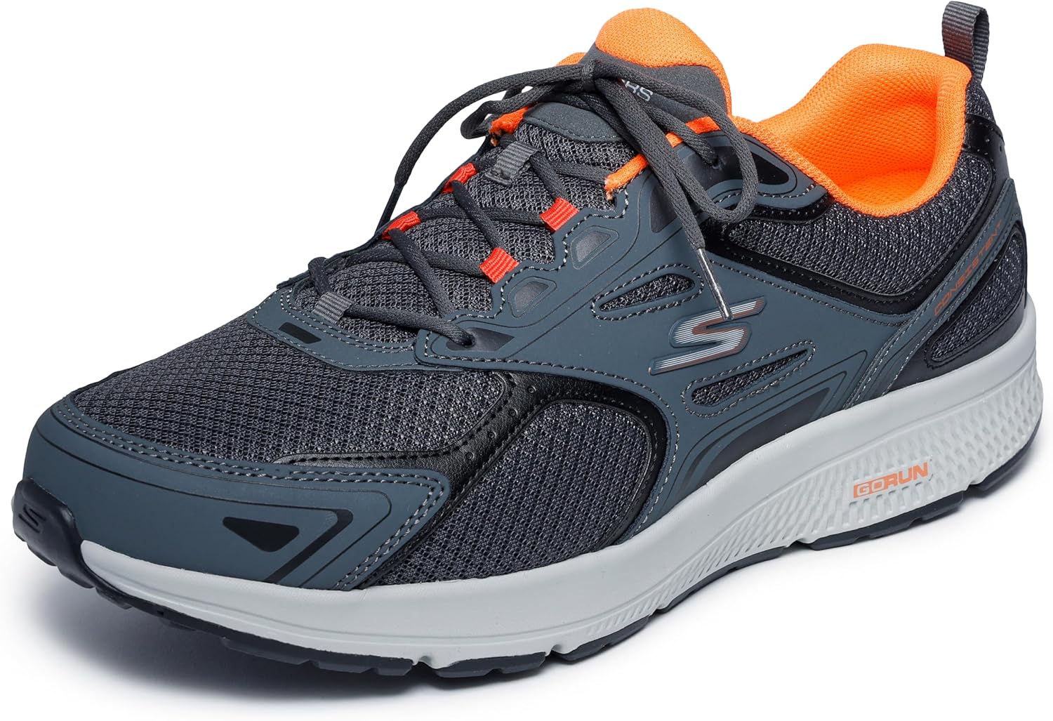 

Мужские кроссовки Skechers Go Run Consistent с воздушной амортизирующей пеной, оранжевый/серый