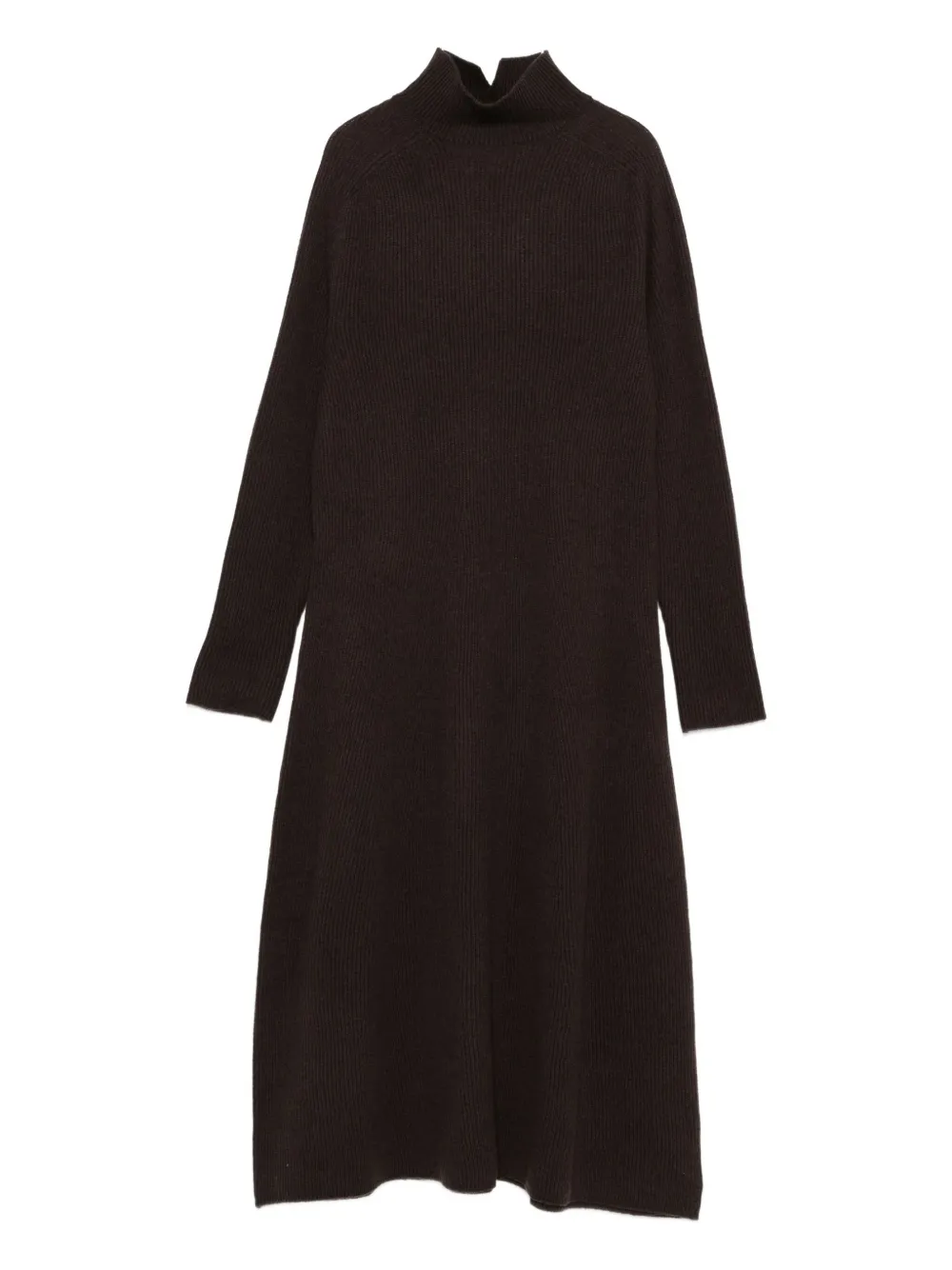 

Вязаное платье с высоким воротом Antonelli, коричневый