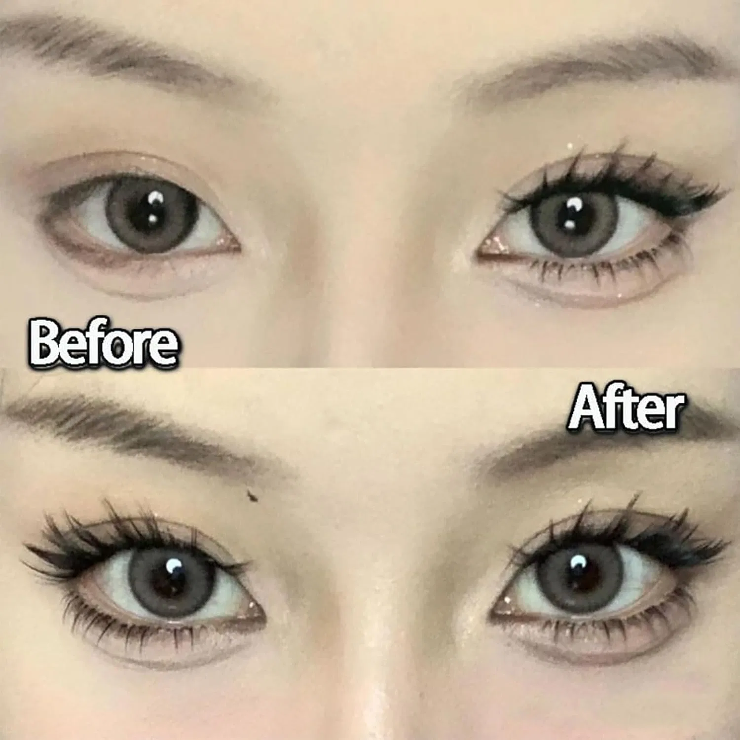 Ресницы натуральные Ultra Fine Black Eyelash Base, 12 рядов — фото 4