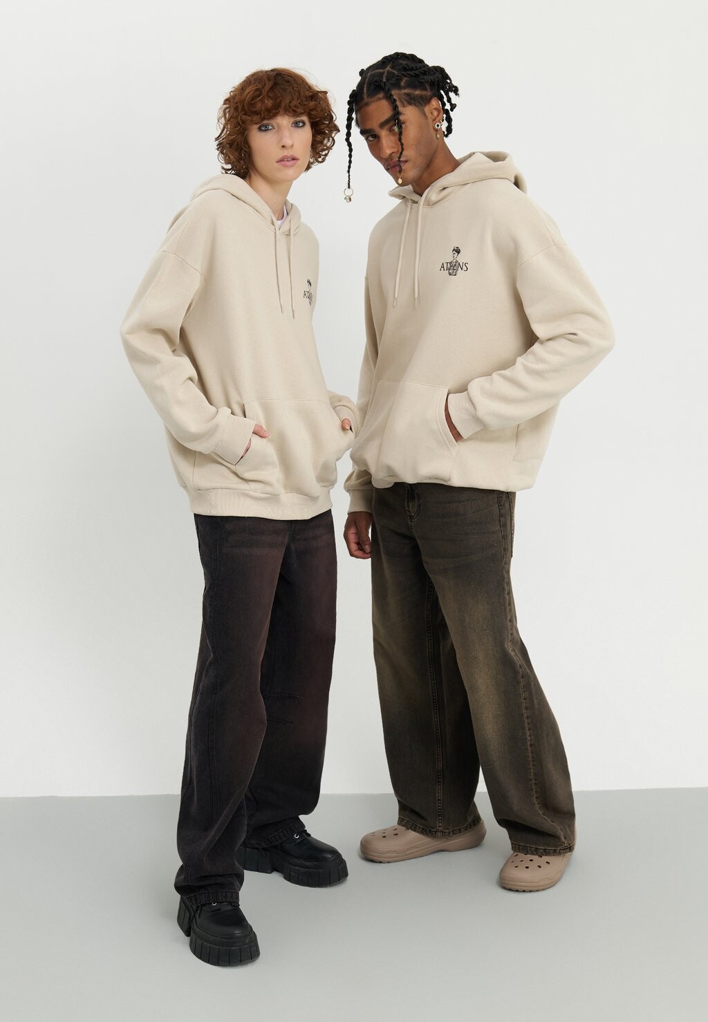 

Толстовка с капюшоном UNISEX YOURTURN, кремовый
