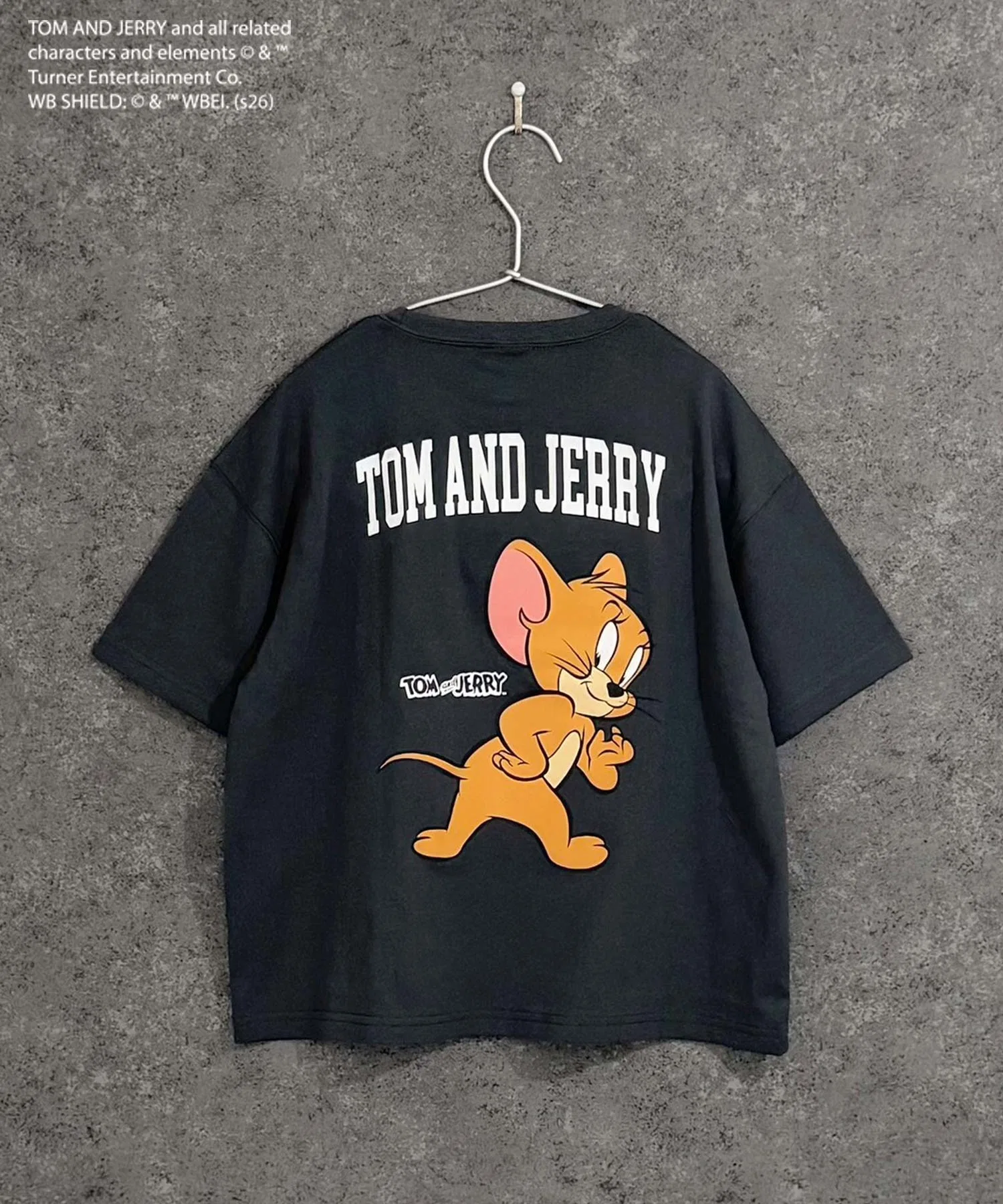 Детская футболка с мультипликационным принтом Tom & Jerry THE CASUAL серая
