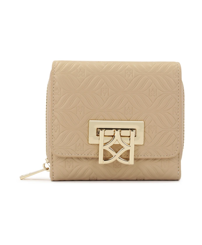 

Бежевый кошелек с элегантным узором Kazar, бежевый