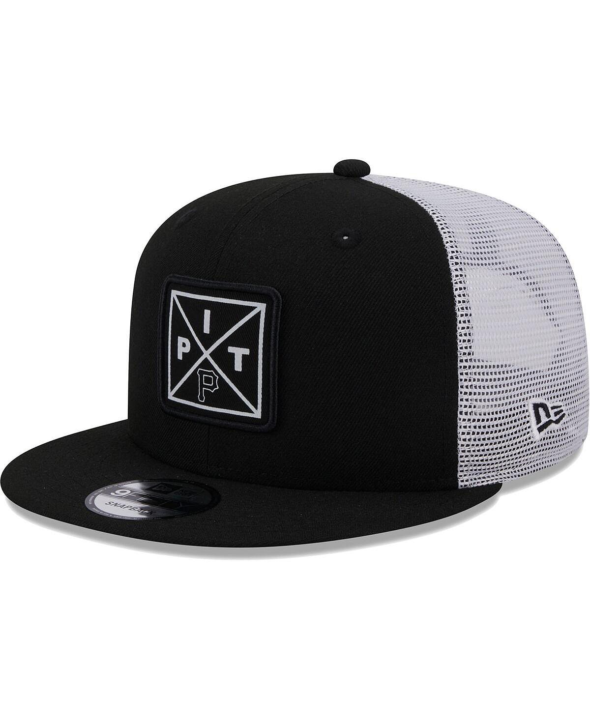 

Мужская черная кепка Pittsburgh Pirates Vert Squared Trucker 9FIFTY New Era