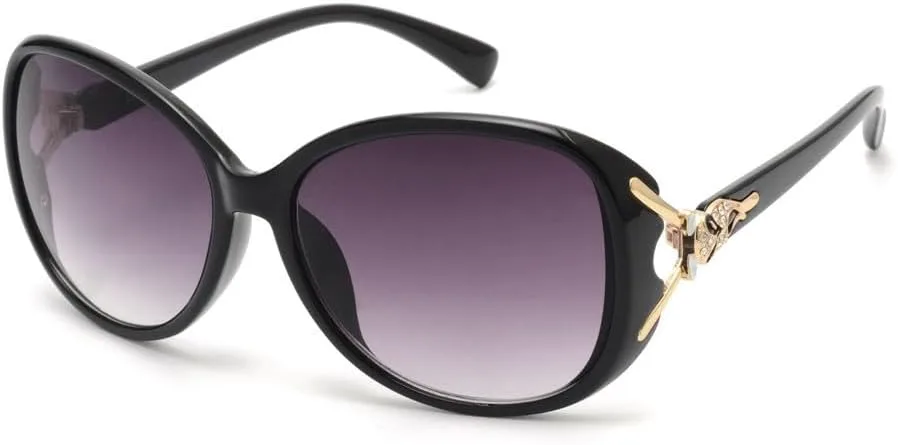 

Большие круглые поляризованные женские солнцезащитные очки с градиентными линзами, винтажные солнцезащитные очки большого размера UV400 WNCKSQ, Gradient Grey