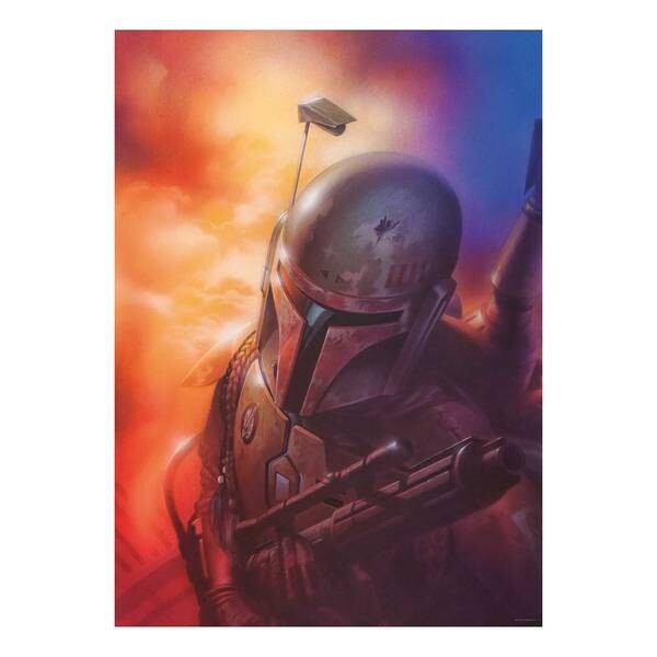 

Фреска Komar Star Wars Mandalorian, разноцветный