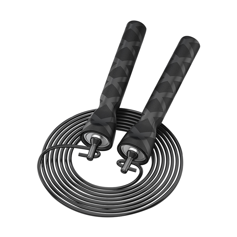 

Фитнес-тренировки неучтенная скакалка для взрослых PVC+Steel Wire Rope PP+PE контроллер длина шнура 2,8 м LINING, черный