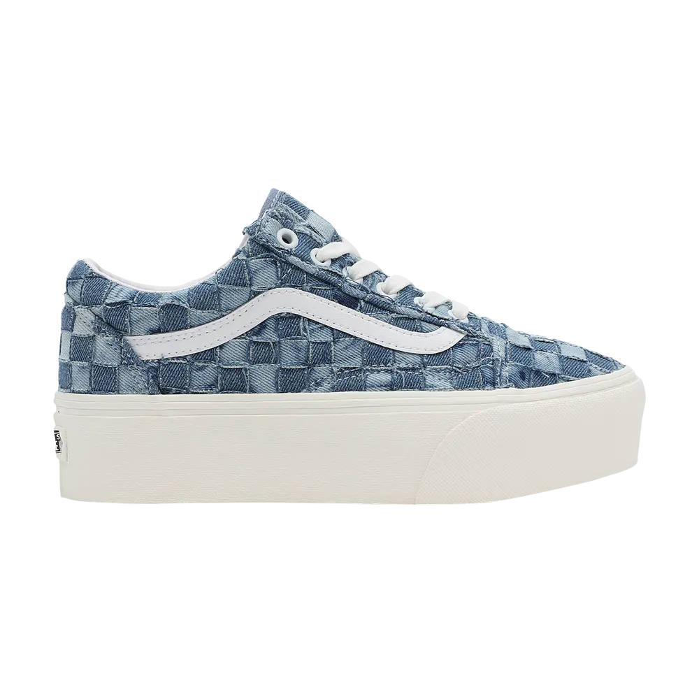 

Ботинки Old Skool Stackform Vans, синий