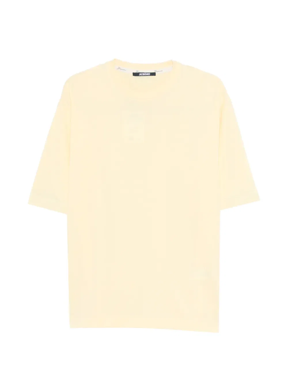 Футболка с круглым вырезом Carre Jacquemus, желтый