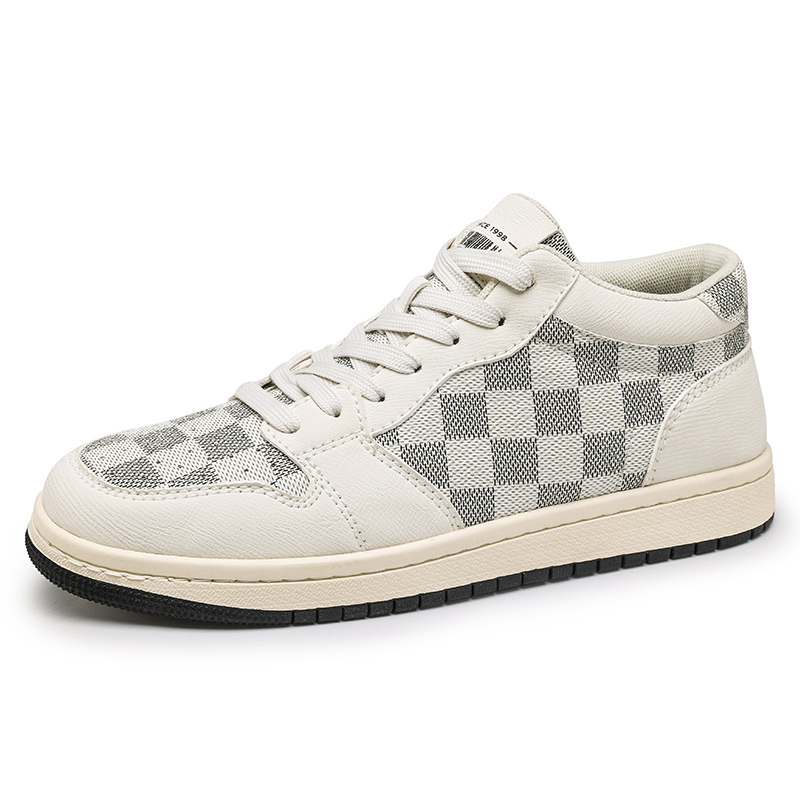 

Мужские противоскользящие износостойкие кроссовки средней высоты TONYBEAR, White