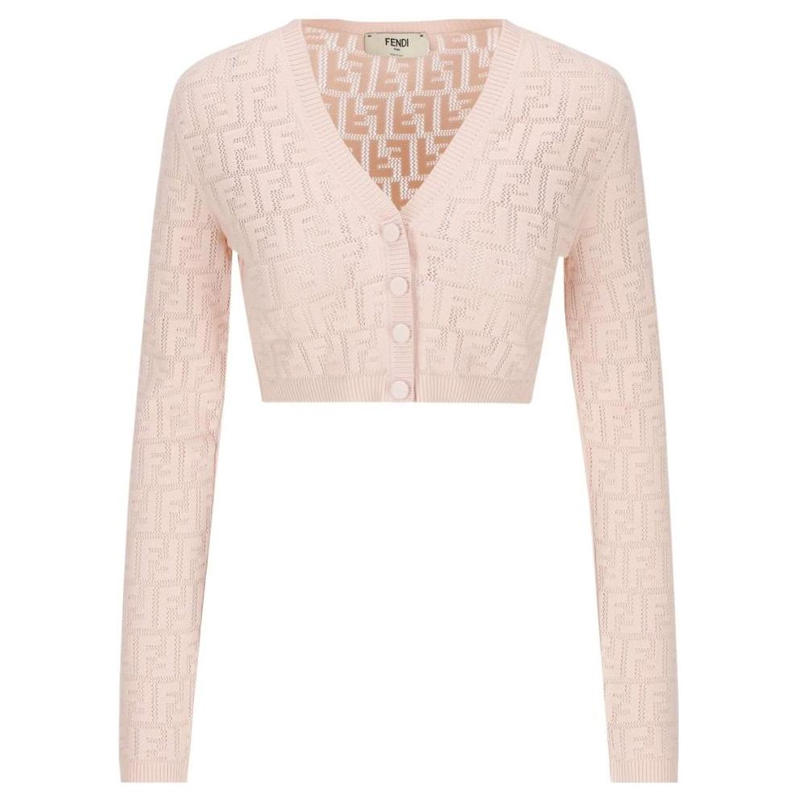 

Весна-Лето 2022 Женская Розовая Кроп-топ FENDI