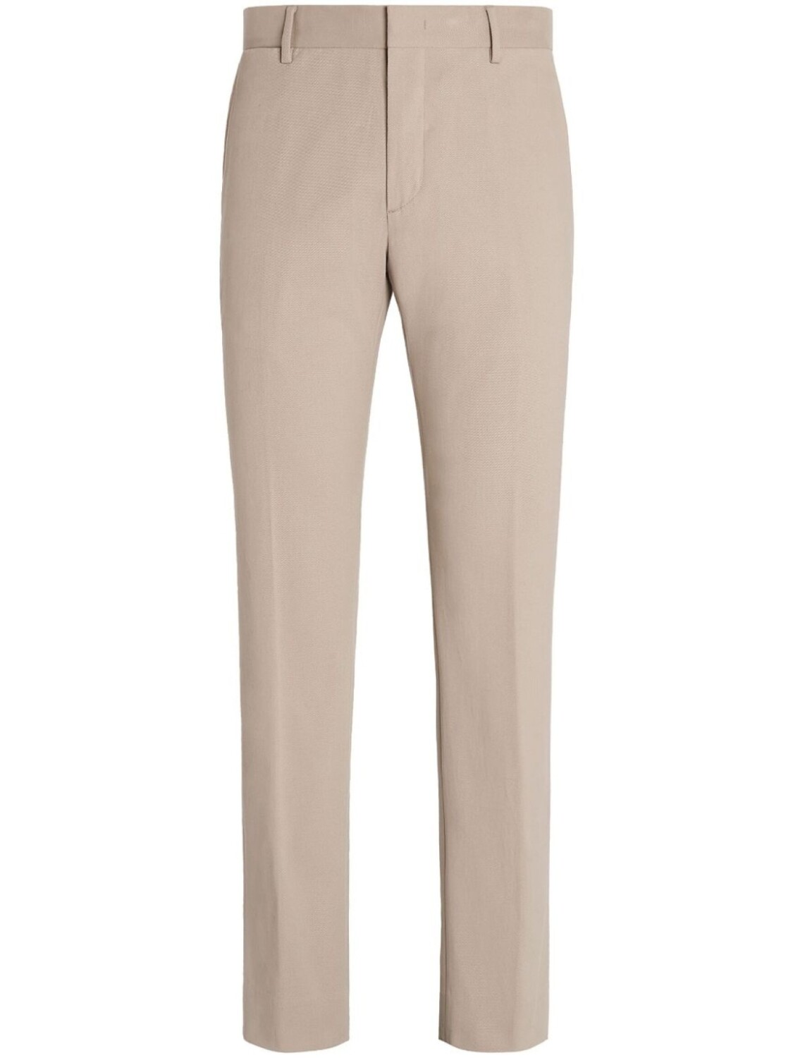 

Zegna Winter mid-rise chinos, нейтральный цвет
