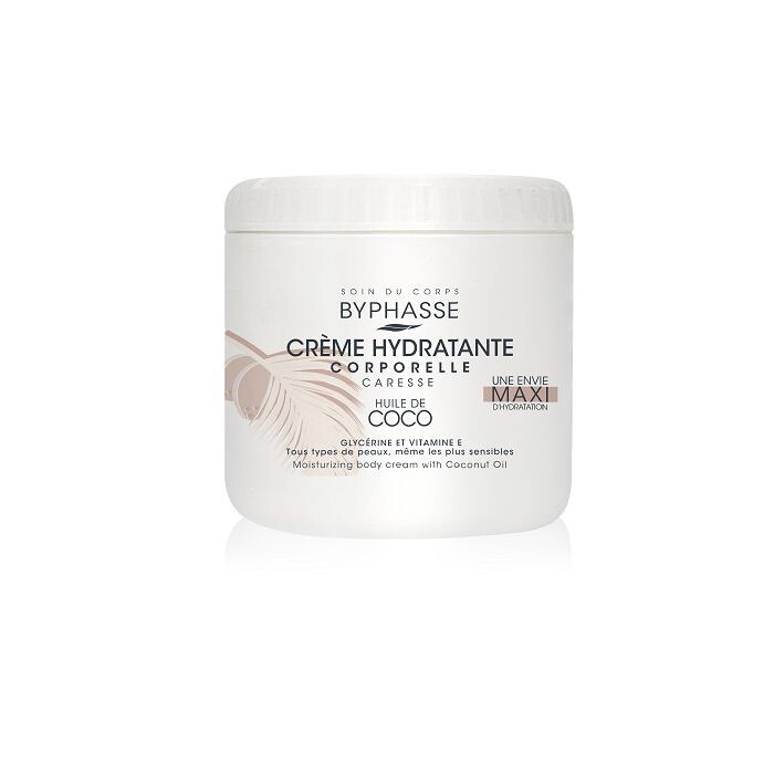 

Крем для тела Crema Hidratante Corporal con Aceite de Coco Byphasse, 500 ml