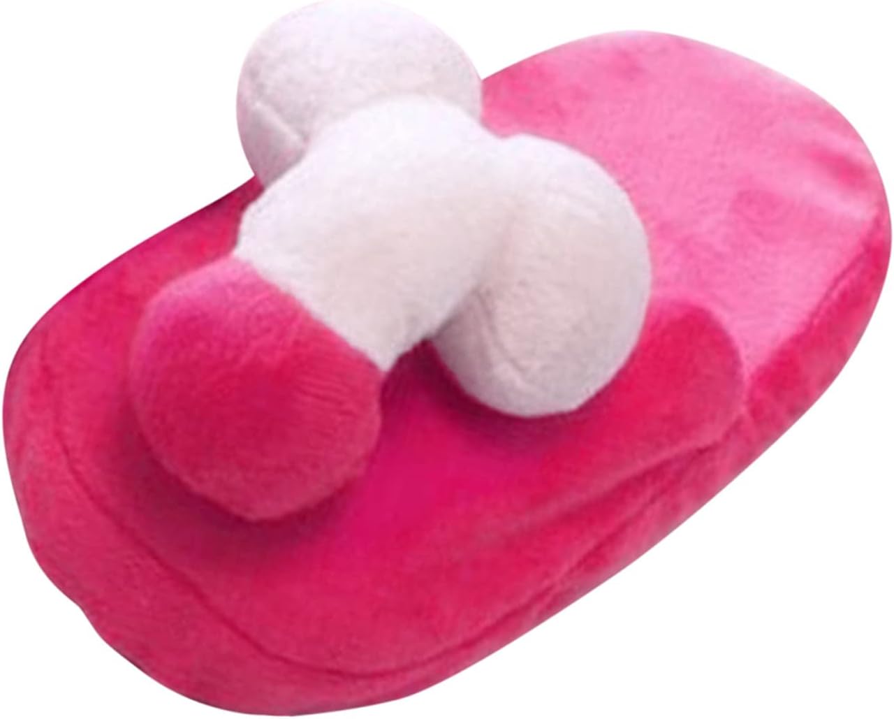 

Забавные тапочки Dsisskai унисекс, оригинальные шуточные подарки для взрослых, милые домашние зимние пушистые тапочки, противоскользящие мягкие домашние тапочки для женщин и мужчин, розовый