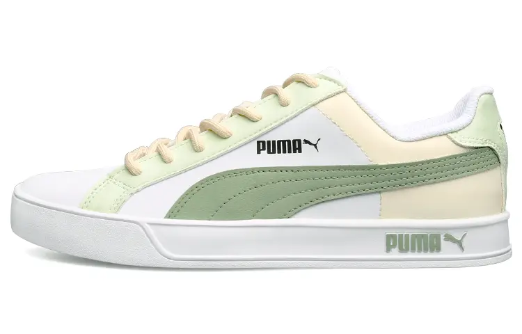

Кроссовки Puma Smash Skateboarding Shoes Unisex Low-top Green/White, цвет Matcha
