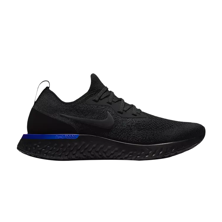 

Кроссовки Nike Wmns Epic React Flyknit 'Black Racer Blue', черный
