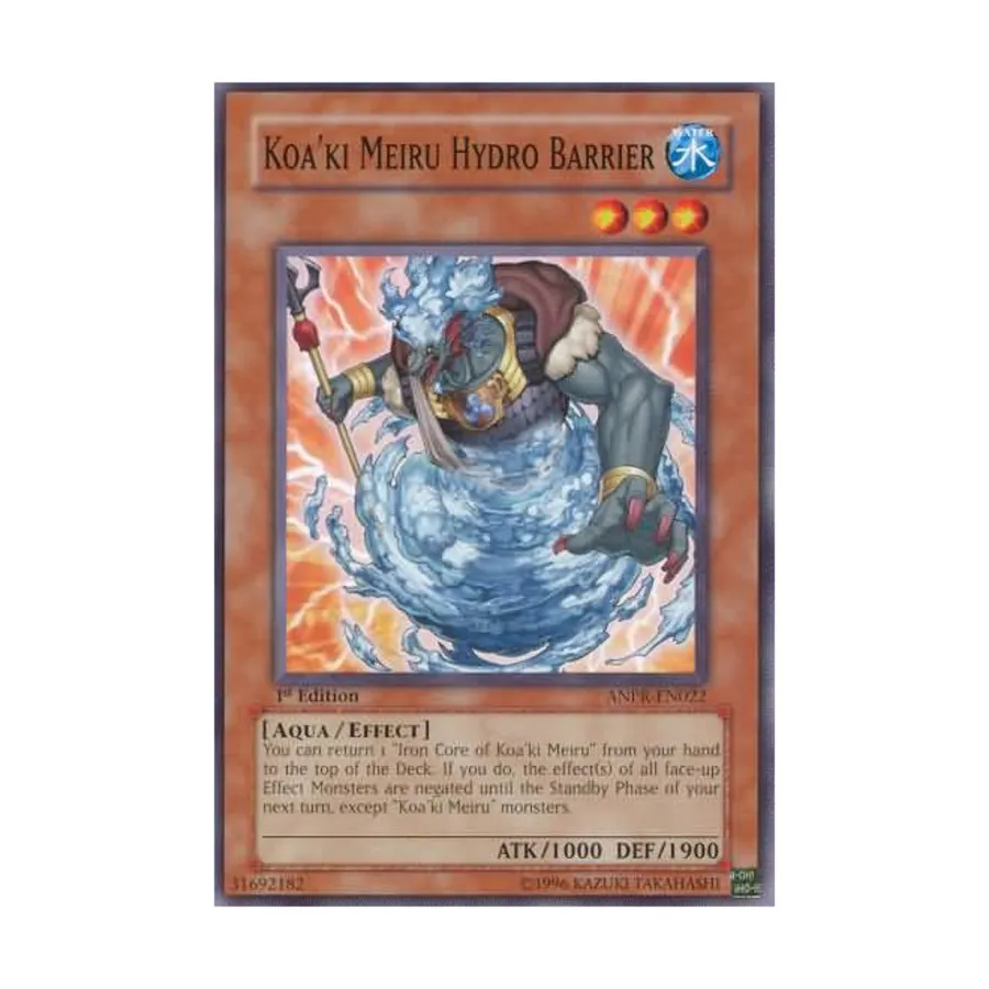 

CCG Гидробарьер Коаки Мейру (Общий), Yu-Gi-Oh - Ancient Prophecy - Singles