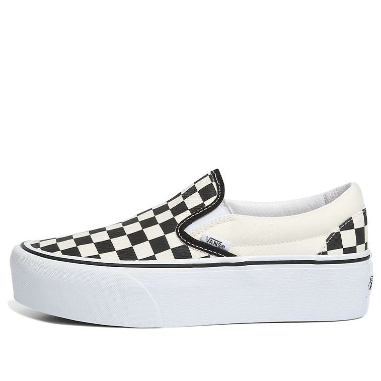 

Кроссовки Vans Classic Slip-On Stackform 'Checkerboard - Black White' VN0A7Q5RTYQ, черный
