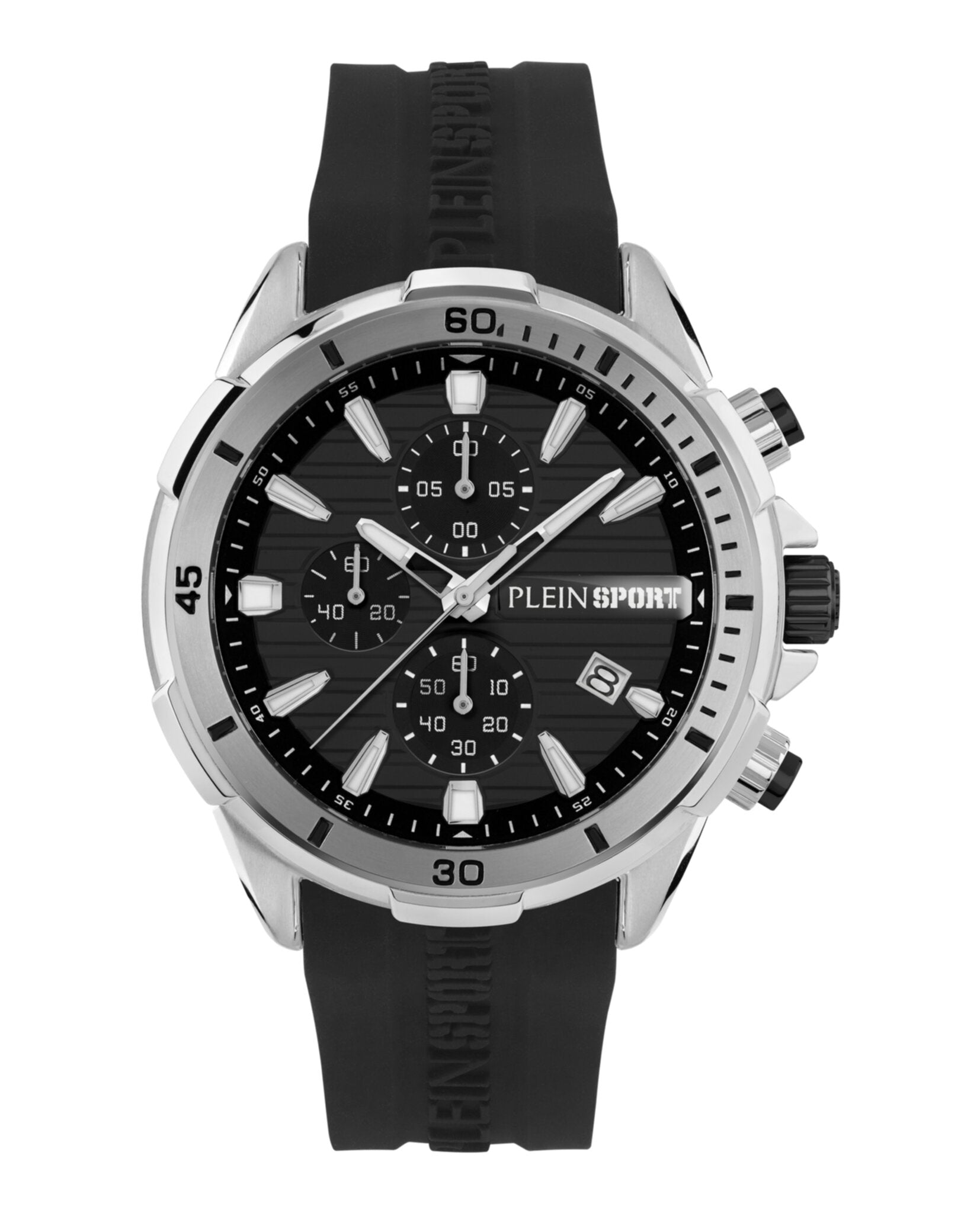 

Часы с хронографом Impact PLEIN SPORT, цвет black/stainless steel/black