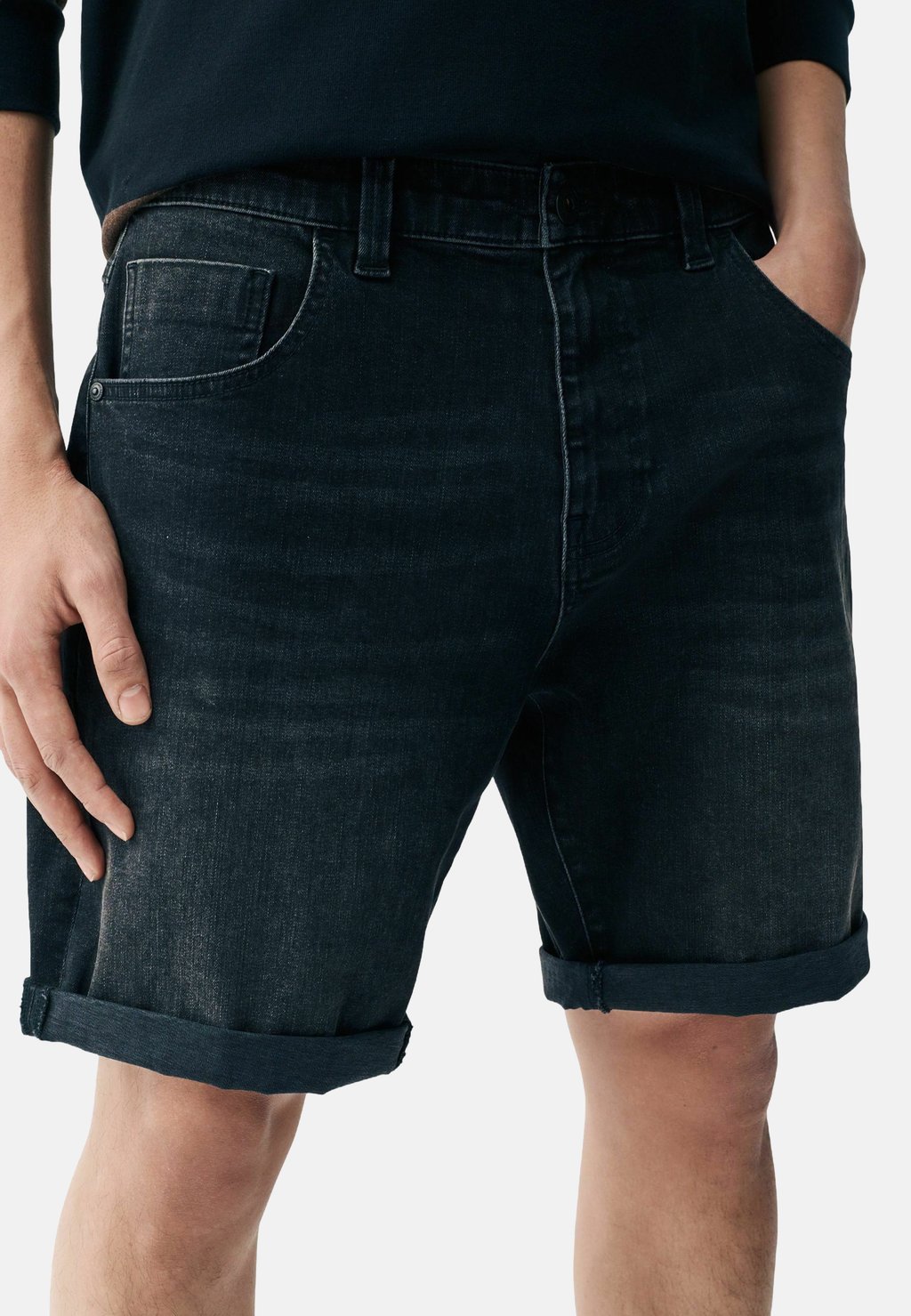 

Джинсовые шорты STRETCH STRAIGHT FIT Next, черный