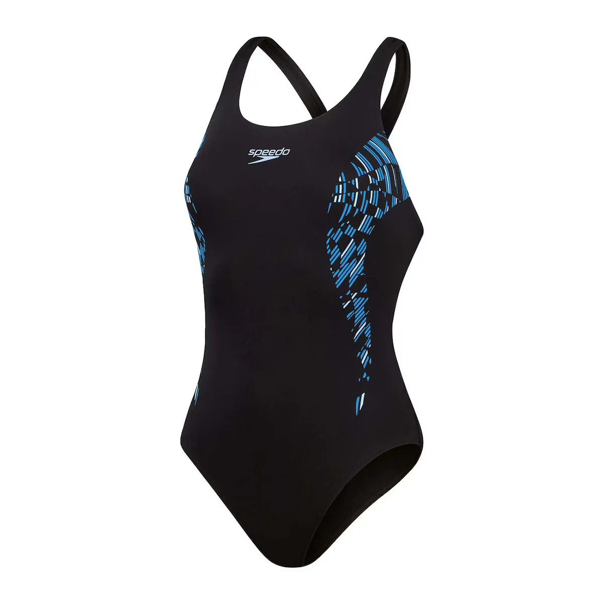 

Женский купальник Speedo с открытой спиной, черный