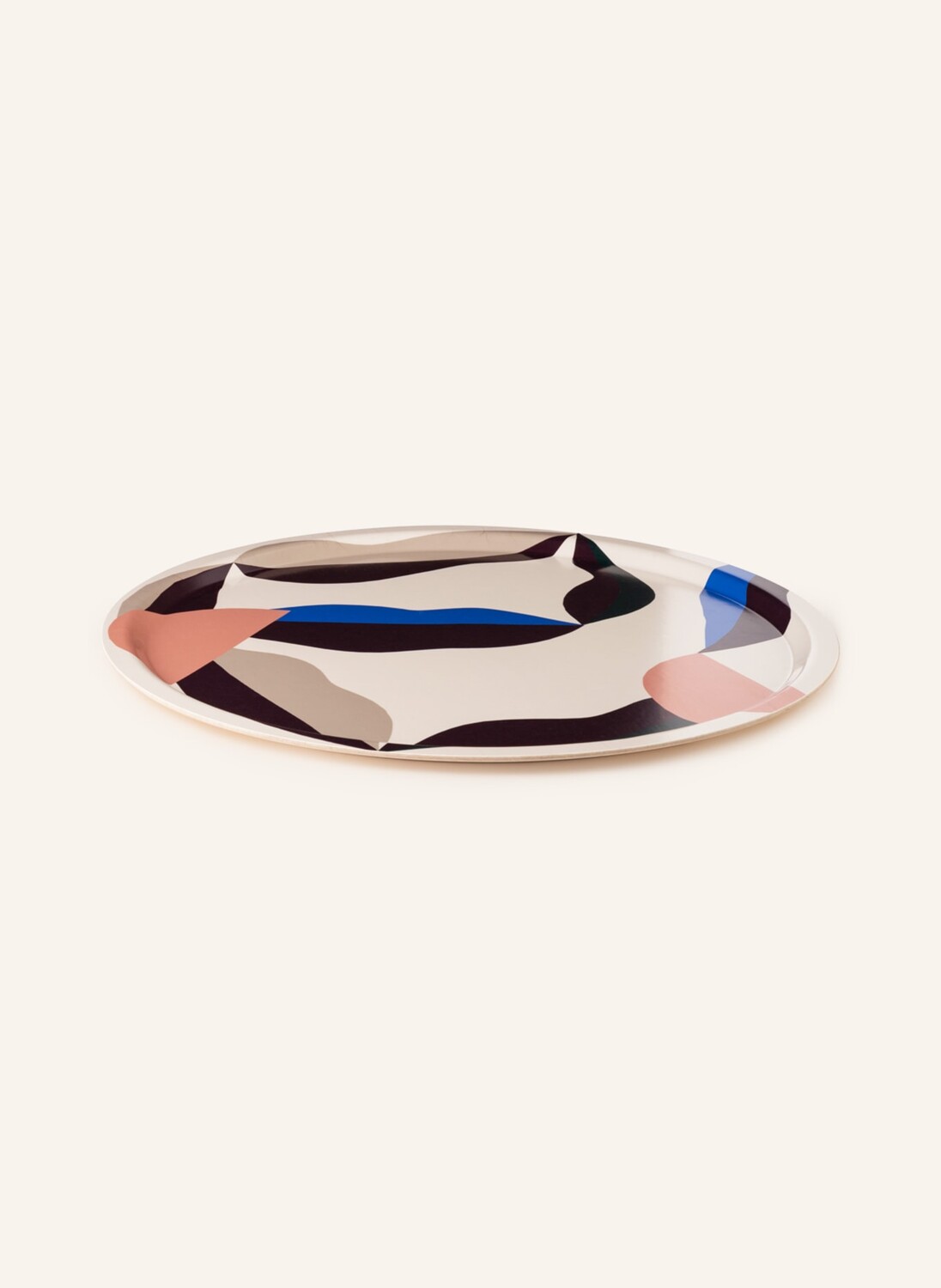 

Поднос Marimekko BERRY, диаметр 46 см, цвет creme/rosé/dunkelrot