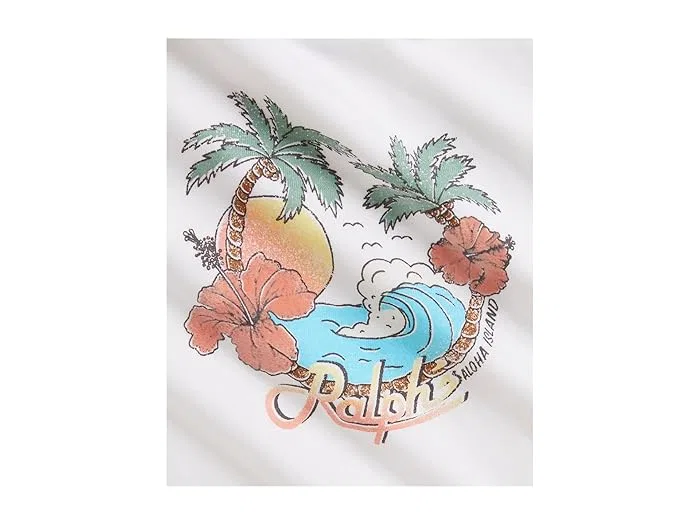 Футболка из хлопкового джерси Polo Ralph Lauren Kids, White — фото 3
