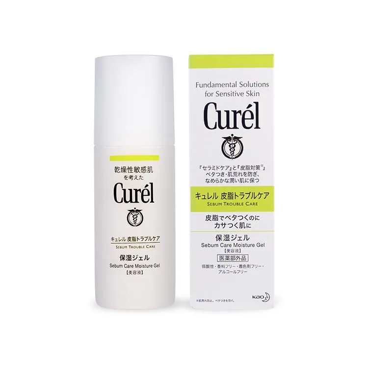 Тоник Curel — Curél Очищающий для контроля жирности и увлажнения, Oil Control Hydrating Gel New, 120 мл