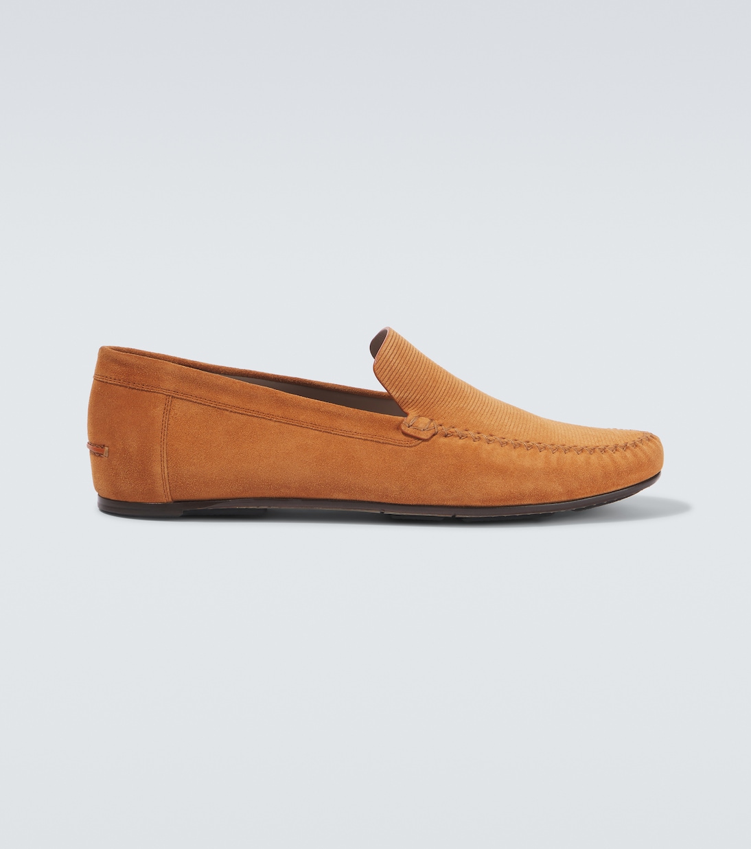 

Лоферы из ольховой замши Manolo Blahnik, 8060 Dora/906S Ypri