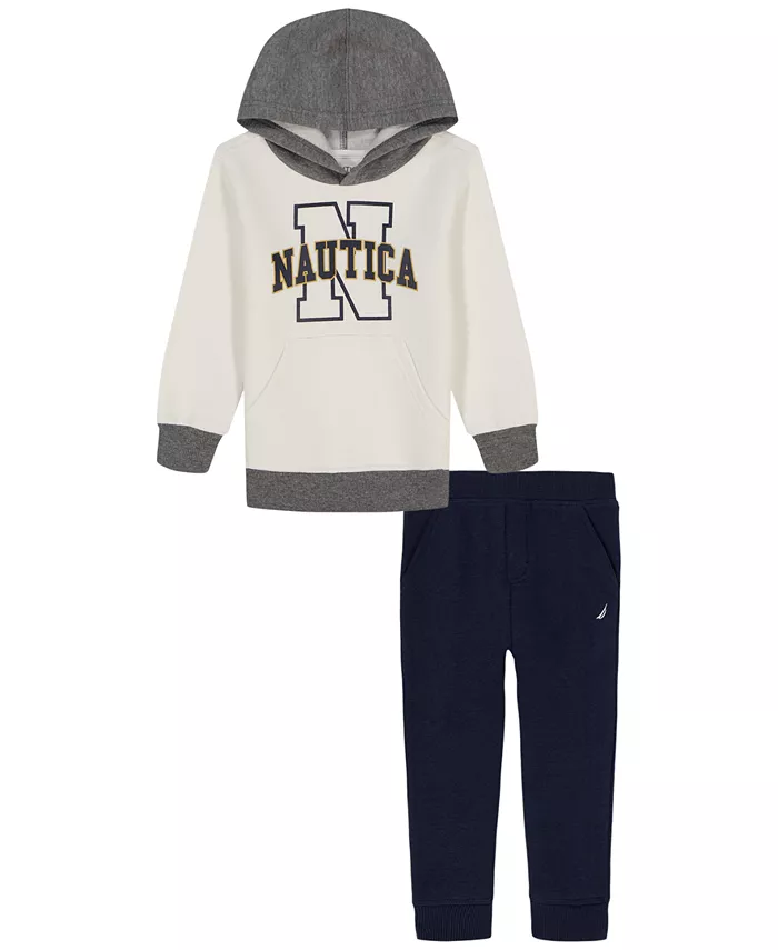 

Мальчиковый комплект 2T-7 из худи и джоггеров Nautica, мультиколор