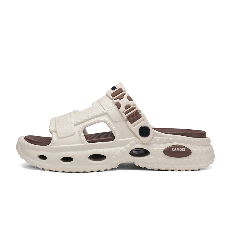 

CAMOSI Слайдеры мужские бежево-коричневые, цвет Beige Brown