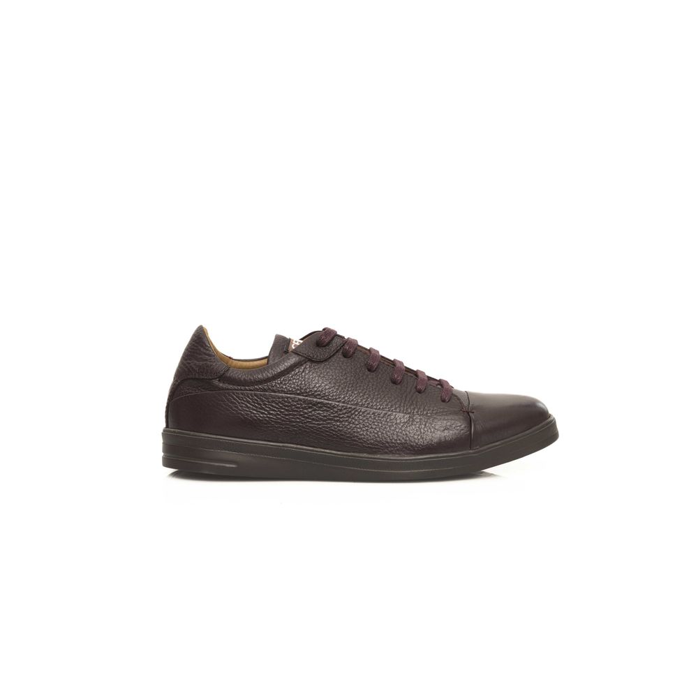 

Кроссовки мужские из кожи бордового цвета CERRUTI 1881