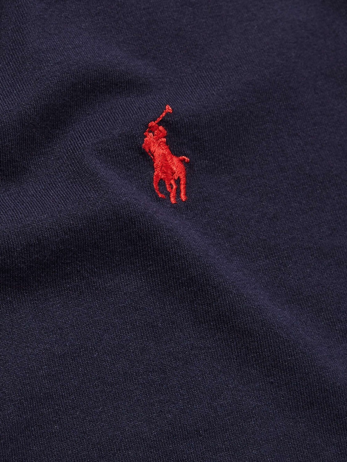 Футболка из хлопкового джерси POLO RALPH LAUREN, нави — фото 3