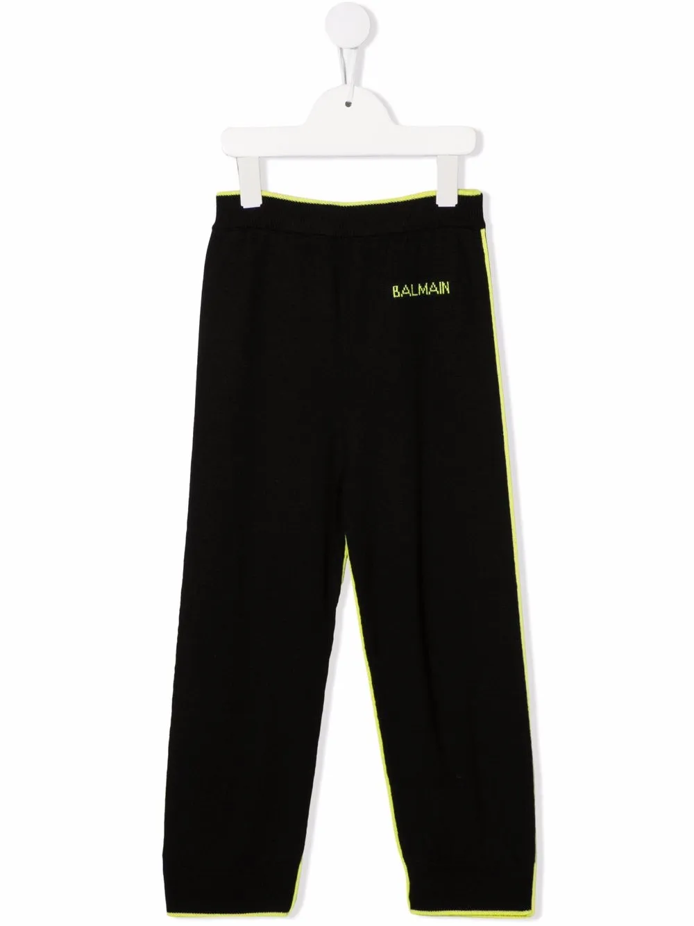 

Спортивные брюки с логотипом Balmain Kids, черный