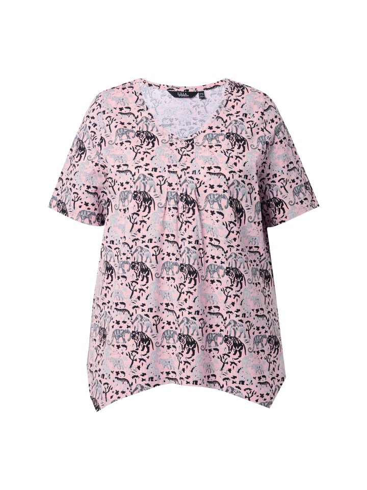

Футболка Ulla Popken, цвет pastellrose