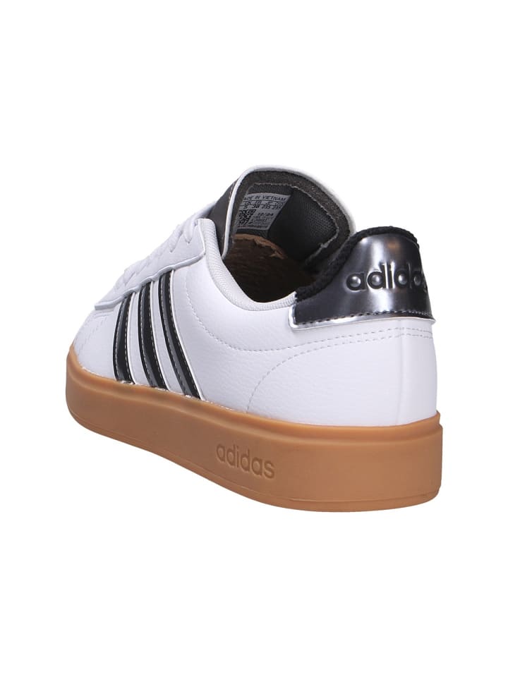 Кроссовки на шнуровке adidas, белый — фото 3